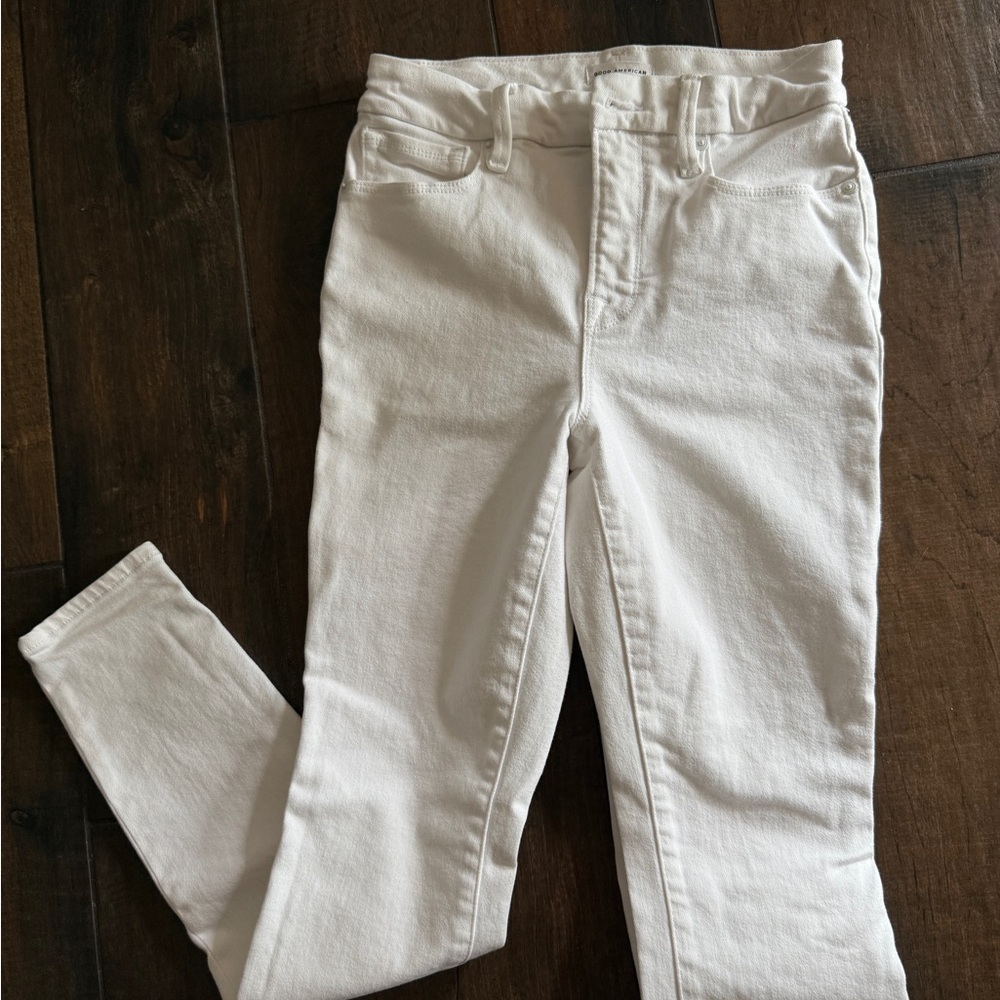 Good American White Skinny Jeans